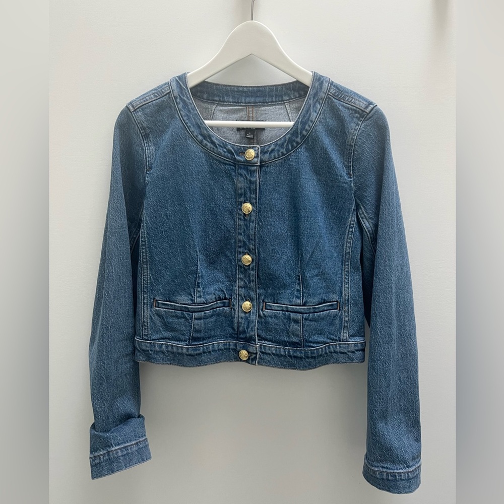 JCrew Louisa Lady jean jacket, size 6